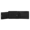 Czarny skórzany portfel męski Camel Active klasyczny model / Camel Active black leather men’s wallet classic design